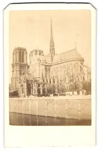 Fotografie Fotograf unbekannt, Ansicht Paris, Kathedrale Notre Dame