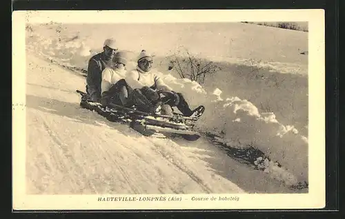 AK Hauteville-Lompnès, Course de bobsleig, Schlitten