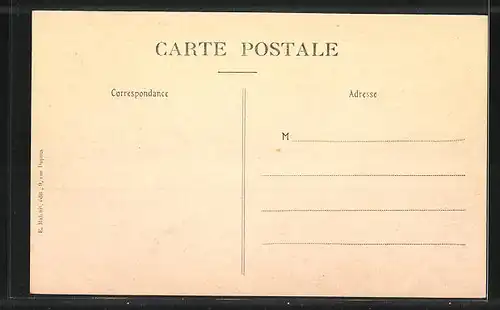 AK Courbevoie, Inondation de Janvier 1910, La Place du Port, Hochwasser