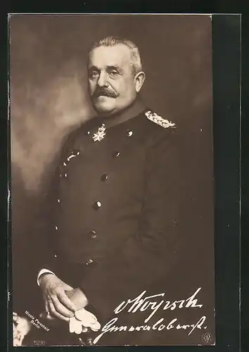 AK Generaloberst Remus von Woyrsch in Uniform