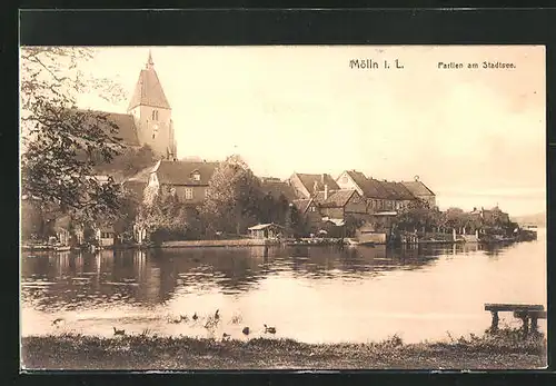 AK Mölln i. L., Partien am Stadtsee