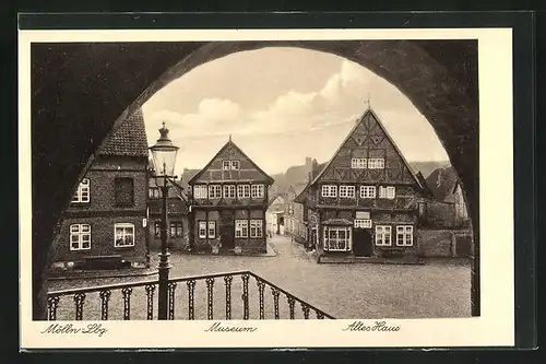 AK Mölln-Lbg., Museum & Altes Haus