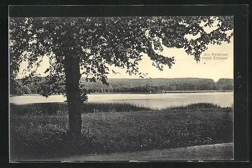 AK Eutin / Holst. Schweiz, Am Kellersee
