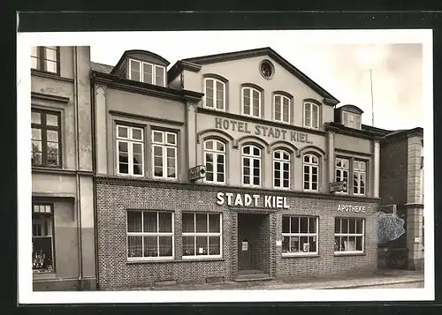 AK Neustadt / Holst., Hotel Stadt Kiel