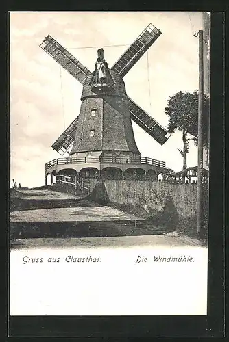 AK Clausthal, Windmühle im Sonnenschein
