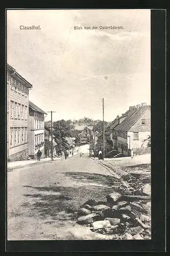 AK Clausthal, Ortsansicht von der Osterröderstr.