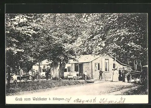 AK Eldagsen, Gasthaus Zum Waldkater