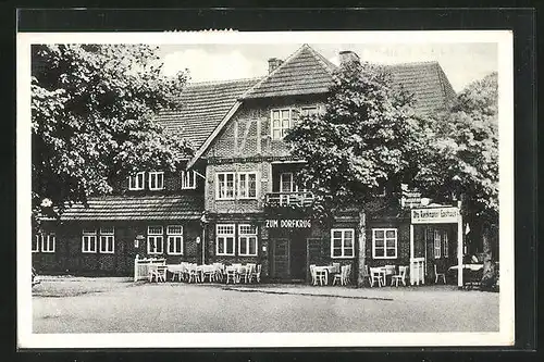 AK Hanstedt, Gasthaus zum Dorfkrug