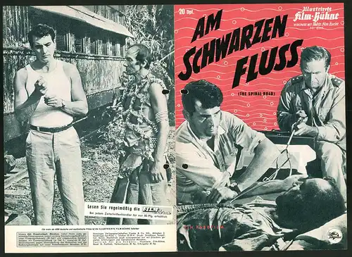 Filmprogramm IFB Nr. 6344, Am schwarzen Fluss, Rock Hudson, Burl Ives, Gena Rowlands, Regie: Robert Mulligan