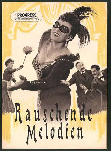 Filmprogramm PFI Nr. 41 /55, Rauschende Melodien, Jarmila Ksirowa, Sonja Schöner, Regie: E. W. Fiedler