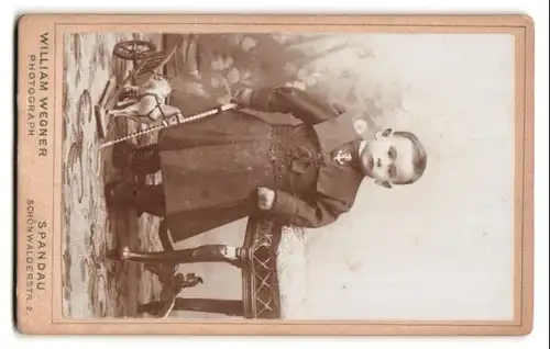 Fotografie William Wegner, Berlin-Spandau, Schönwalderstr. 2, Plattenkamera - Fotoapparat