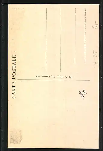 AK Auxerre, Concours International de Musique 1934, Place Charles Surugue, Le Kiosque