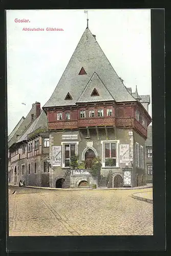 AK Goslar, Hotel & Restaurant Altdeutsches Gildehaus