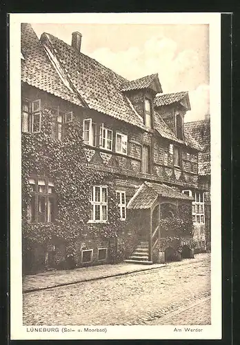 AK Lüneburg, Haus und Strasse am Werder