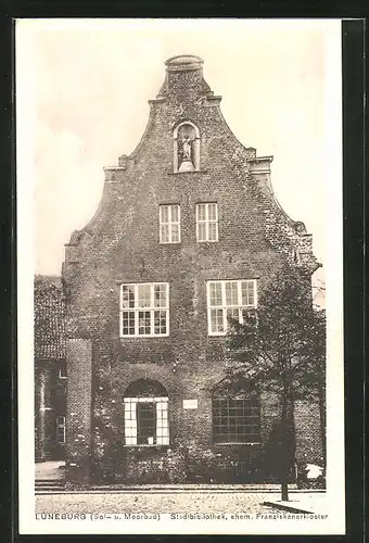 AK Lüneburg, Stadtbibliothek, Ehem. Franziskanerkloster