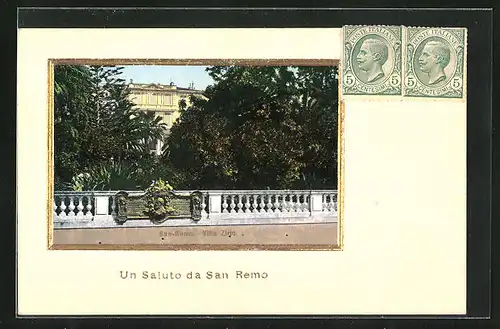 AK San Remo, Villa Zirio