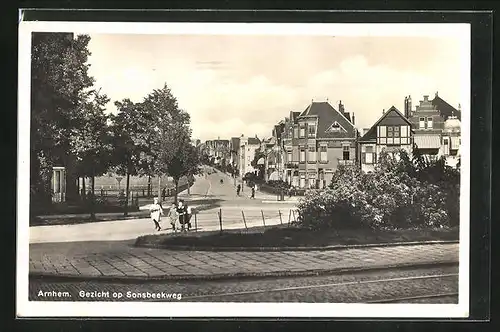 AK Arnhem, Gezicht op Sonsbeekweg