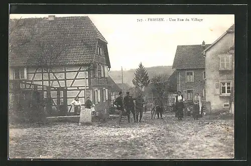 AK Friesen, Une Rue du Village