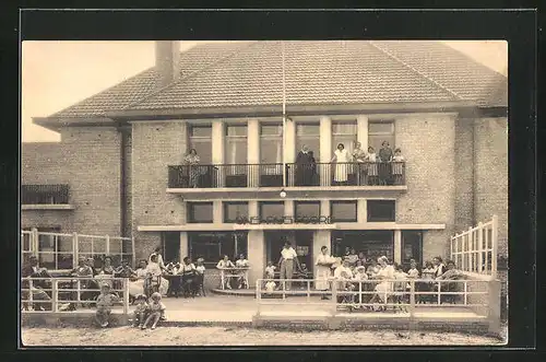 AK Westende, Hotel Ons Rustoord, Terras