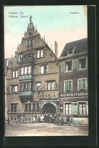 AK Colmar i. Els., Kopfhaus