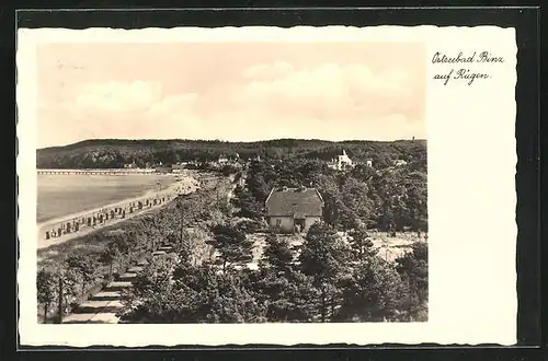 AK Binz / Rügen, Ortsansicht aus der Vogelschau