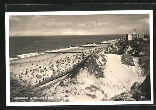 AK Westerland / Sylt, Südstrand