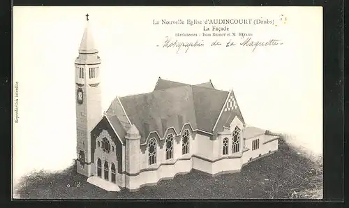AK Audincourt, La Nouvelle Eglise