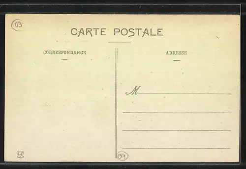 AK Fougax, Vue de l`Ouest et Vallée de Bélesta