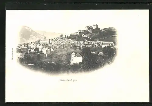 AK Seynes-les-Alpes, Vue générale