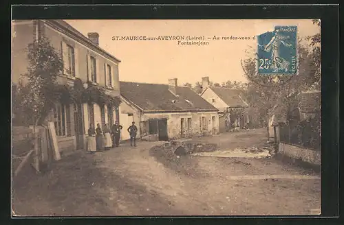 AK Saint-Maurice-sur-Aveyron, Au rendez-vous de Fontainejean