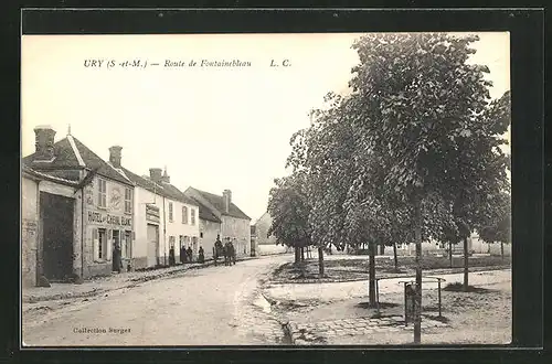 AK Ury, Route de Fontainebleau