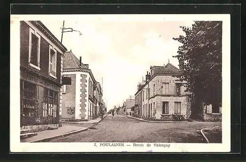 AK Poulaines, Route de Valencay