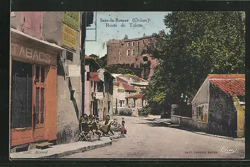 AK Suze-la-Rousse, Route de Tulette