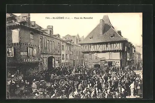 AK Saint-Céré, Place du Mercadial