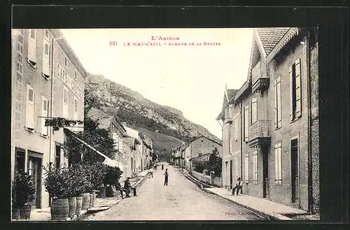 AK Le Mas-d`Azil, Avenue de la Grotte