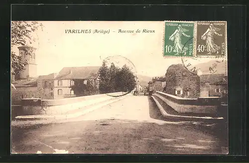 AK Varilhes, Avenue de Rieux