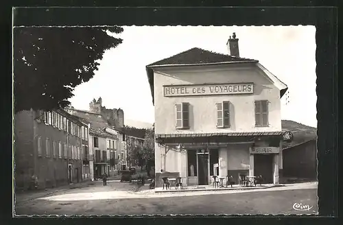 AK Tallard, Avenue de la Garenne, Hotel des Voyageurs