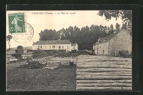 AK Cravant, Le Port du Canal