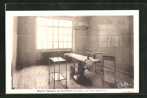 AK Lavelanet, Hopital-Hospice, La Salle d`Opérations