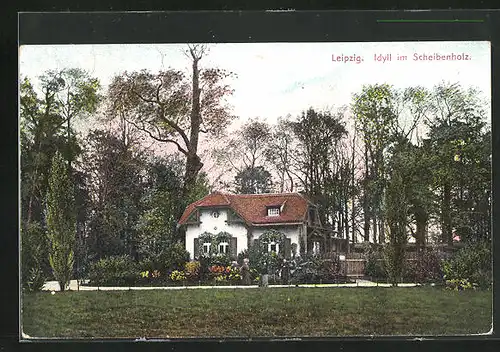 AK Leipzig, Idyll im Scheibenholz