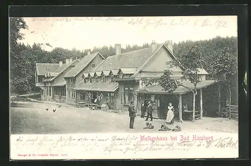 AK Bad Harzburg, Gasthaus Molkenhaus