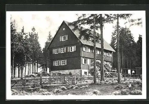 AK Torfhaus / Oberharz, Alpenvereinshütte