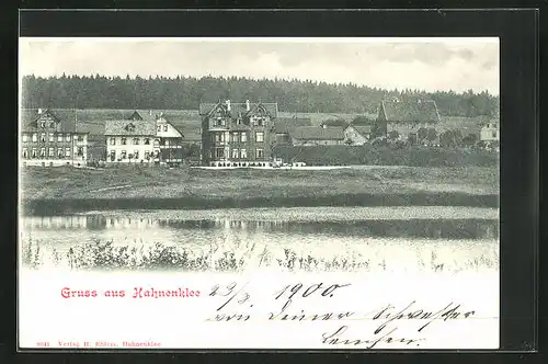 AK Hahnenklee / Harz, Villen am Ufer