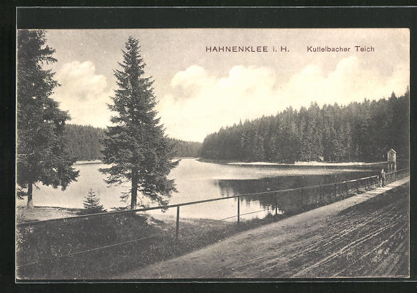 AK Hahnenklee / Harz, Kuttelbacher Teich Nr. 10424734 oldthing
