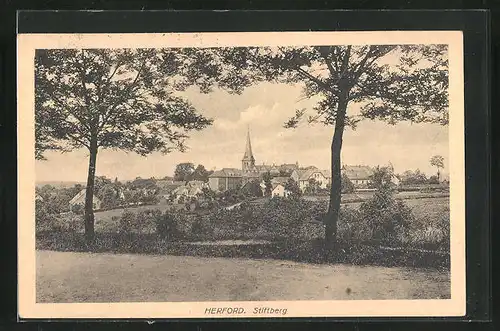 AK Herford, Blick zum Stiftberg