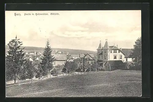 AK Hahnenklee / Harz, Strassenpartie an der Südseite