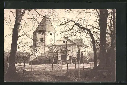 AK Friedrichsruh, Blick zum Mausoleum