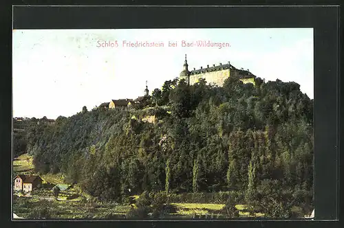 AK Bad Wildungen, Schloss Friedrichstein