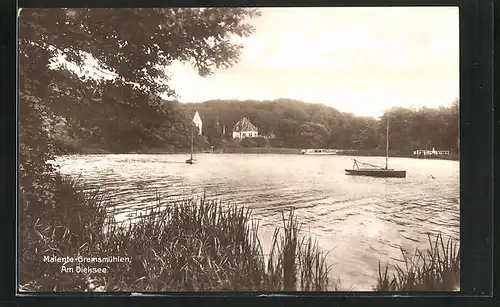 AK Malente-Gremsmühlen, Idylle am Dieksee