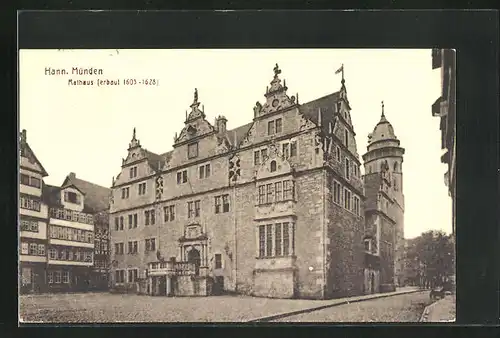 AK Hann. Münden, Rathaus